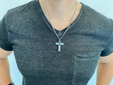 I.D. Cross Necklace