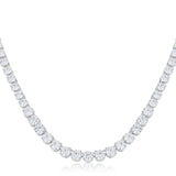 Graduated Cubic Zirconia Necklace