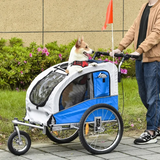 Elite II 2-In-1 Pet Dog Bike Trailer and Stroller