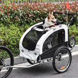 Elite II 2-In-1 Pet Dog Bike Trailer and Stroller