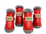 Dog Australia Waterproof Fleece-Lined Warm Dog Snow Boots - Ocean Monroe