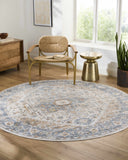 Ezri Flat Pile Washable Rug