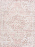Snead Pink Floral Rug