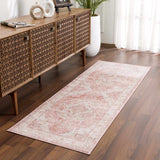 Kandos Blush & Light Pink Area Rug - Ocean Monroe