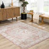 Kandos Blush & Light Pink Area Rug - Ocean Monroe