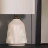 Tramutola White Table Lamp - Ocean Monroe