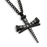 Third Hour Cross Necklace