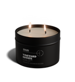 Vineyard Estate Candle 10.6 oz – Cranberry, Wine Spice & Vanilla Sugar - Ocean Monroe