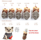 Dog Australia Waterproof Fleece-Lined Warm Dog Snow Boots - Ocean Monroe