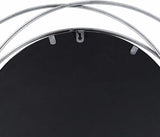 Basay Round Silver Gray Mirror - Ocean Monroe