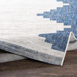 Djugun Navy Indoor & Outdoor Area Rug - Clearance