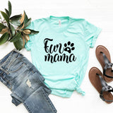 Fur Mama T-Shirt - Ocean Monroe