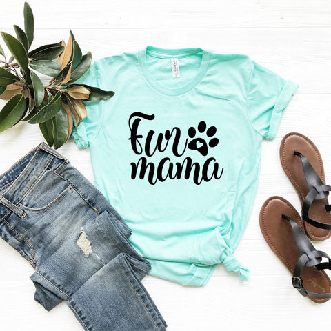 Fur Mama T-Shirt - Ocean Monroe