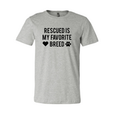 Rescued Is My Favorite Place T-Shirt - Ocean Monroe