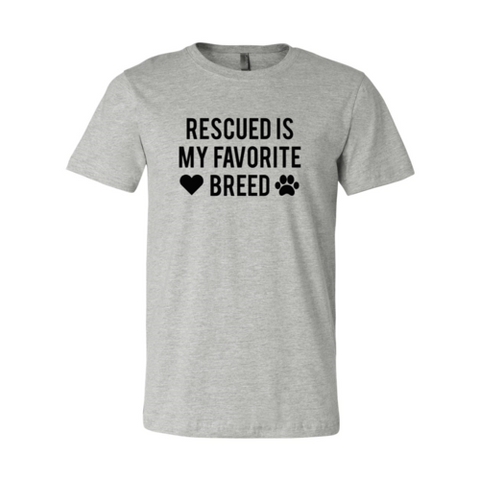 Rescued Is My Favorite Place T-Shirt - Ocean Monroe