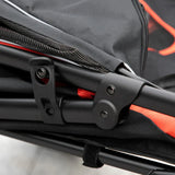 One-Click Foldable Stroller for Large Medium Small Dogs, Pet, Cats with Storage