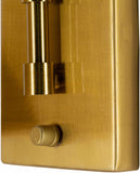 Gabas Gold Iron Rattan Wall Sconces - Ocean Monroe