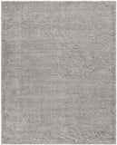 Siari Solid Medium Gray Shag Rug - Ocean Monroe
