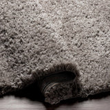 Siari Solid Medium Gray Shag Rug - Ocean Monroe