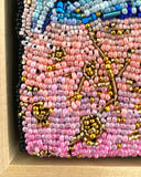 Golden Hour Peacock ( Fully Beaded Artwork ) - Ocean Monroe