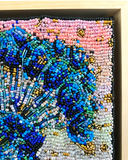 Golden Hour Peacock ( Fully Beaded Artwork ) - Ocean Monroe