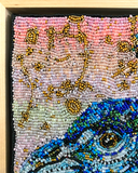 Golden Hour Peacock ( Fully Beaded Artwork ) - Ocean Monroe