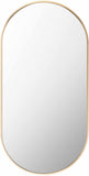 Hagenburg Gold Iron Frame Mirror - Ocean Monroe
