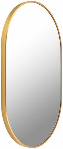 Hagenburg Gold Iron Frame Mirror - Ocean Monroe