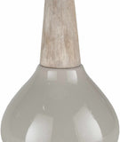 Hydesville Gray Ceramic Table Lamp