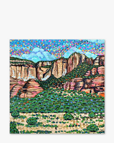 Evergreen Sandstone ( Original Painting ) - Ocean Monroe