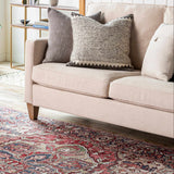 Maywood Cream Wool&Cotton Throw Pillow - Ocean Monroe