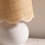 Theisseil Beige Table Lamp - Ocean Monroe