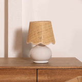 Theisseil Beige Table Lamp - Ocean Monroe