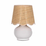 Theisseil Beige Table Lamp - Ocean Monroe
