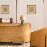 Theisseil Green Table Lamp - Ocean Monroe