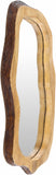 Louiseville Gold Frame Round Mirror - Ocean Monroe