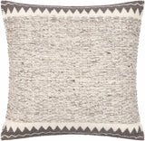 Maywood Cream Wool&Cotton Throw Pillow - Ocean Monroe