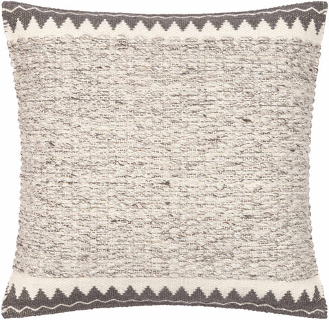 Maywood Cream Wool&Cotton Throw Pillow - Ocean Monroe