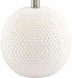 Manaloal Beige Textured Table Lamp - Ocean Monroe
