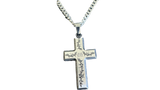 Black Thorn Cross Necklace