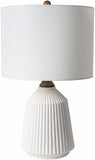 Tramutola White Table Lamp - Ocean Monroe