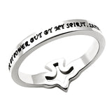 CZ Dove Ring