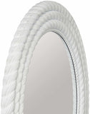 Polverigi Round White Mirror - Ocean Monroe