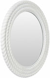 Polverigi Round White Mirror - Ocean Monroe