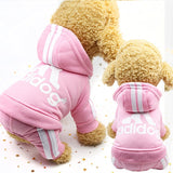 Adidog Hoodie | Small to Medium Dogs - Ocean Monroe