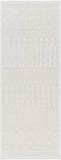 Drago White Washable Area Rug