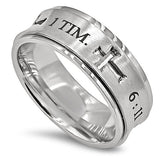 4 Cross Spinner Ring