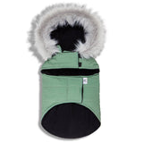 Touchdog 'Eskimo-Swag' Duck-Down Insulated Winter Dog Coat Parka