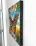 Tropical Monarch Bloom Butterfly ( Original Painting ) - Ocean Monroe