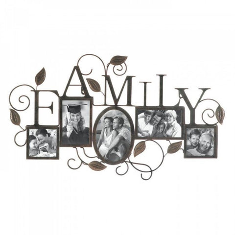 Family 5-photo Wall Frame